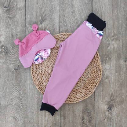 Softshellové kalhoty nezateplené + Čepice přes uši -98 - Image 2