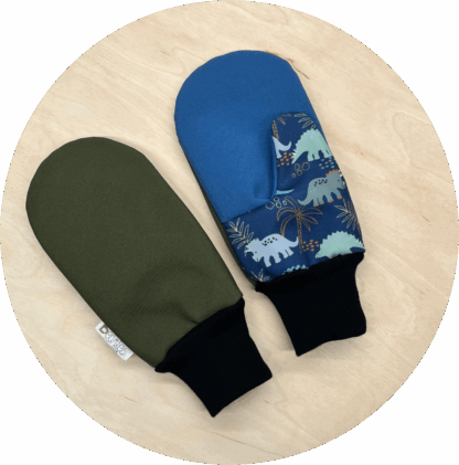 Softshellové rukavice s fleecem DINO