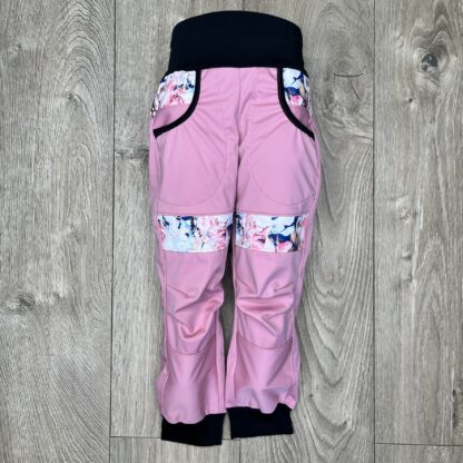 Softshellové kalhoty nezateplené 98