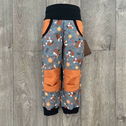 Softshellové kalhoty s fleecem LIŠKY