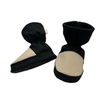 Softshellové capáčky BÉŽOVÉ (12-18m)