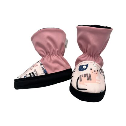 Softshellové capáčky KOČIČKY (12-18m)